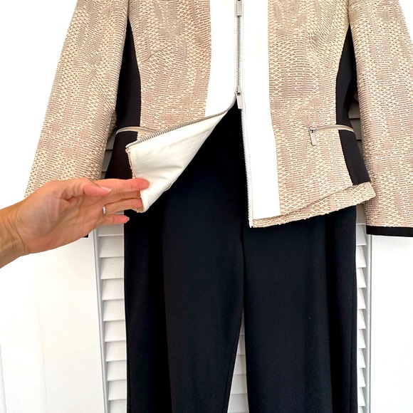 Fabulous jacket from work to cocktail. Double zip gives beautiful shape - Picture 4 of 6